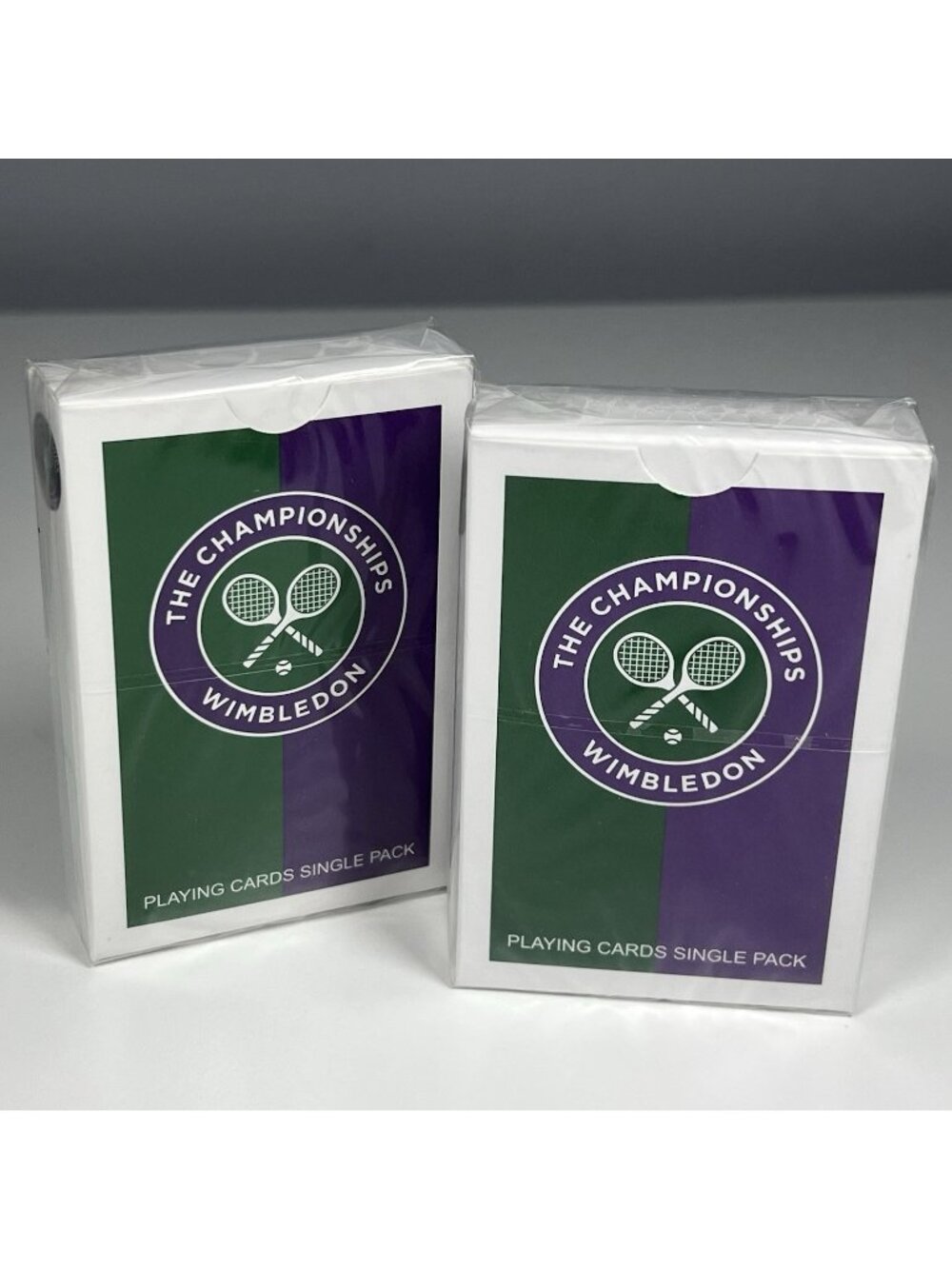 Wimbledon Championships Playing Cards Lot of 2 New Sealed Tennis Collectible